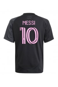 Inter Miami Lionel Messi #10 Fotballdrakt Borte Klær 2025-26 Korte ermer